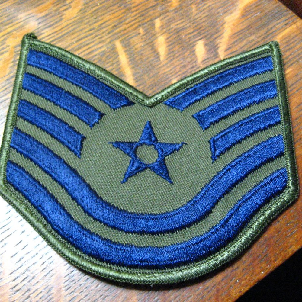 Usaf Technical Sergeant Jacket Patch - image 2